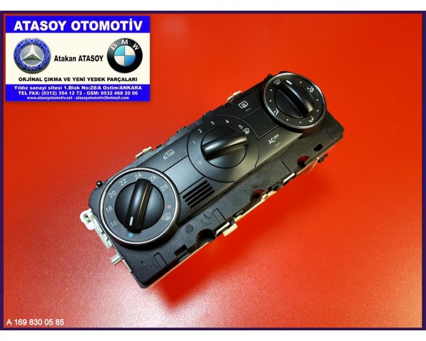 MERCEDES W245 B KALORİFER PANELİ A1698300585 A1698301385 A1698302285 A1699001400 , A1698301585 A1698301785 A1698301985 A1698302685 A1699000900 A 169 830 15 85 A 169 830 17 85 A 169 830 19 85 A 169 830 26 85